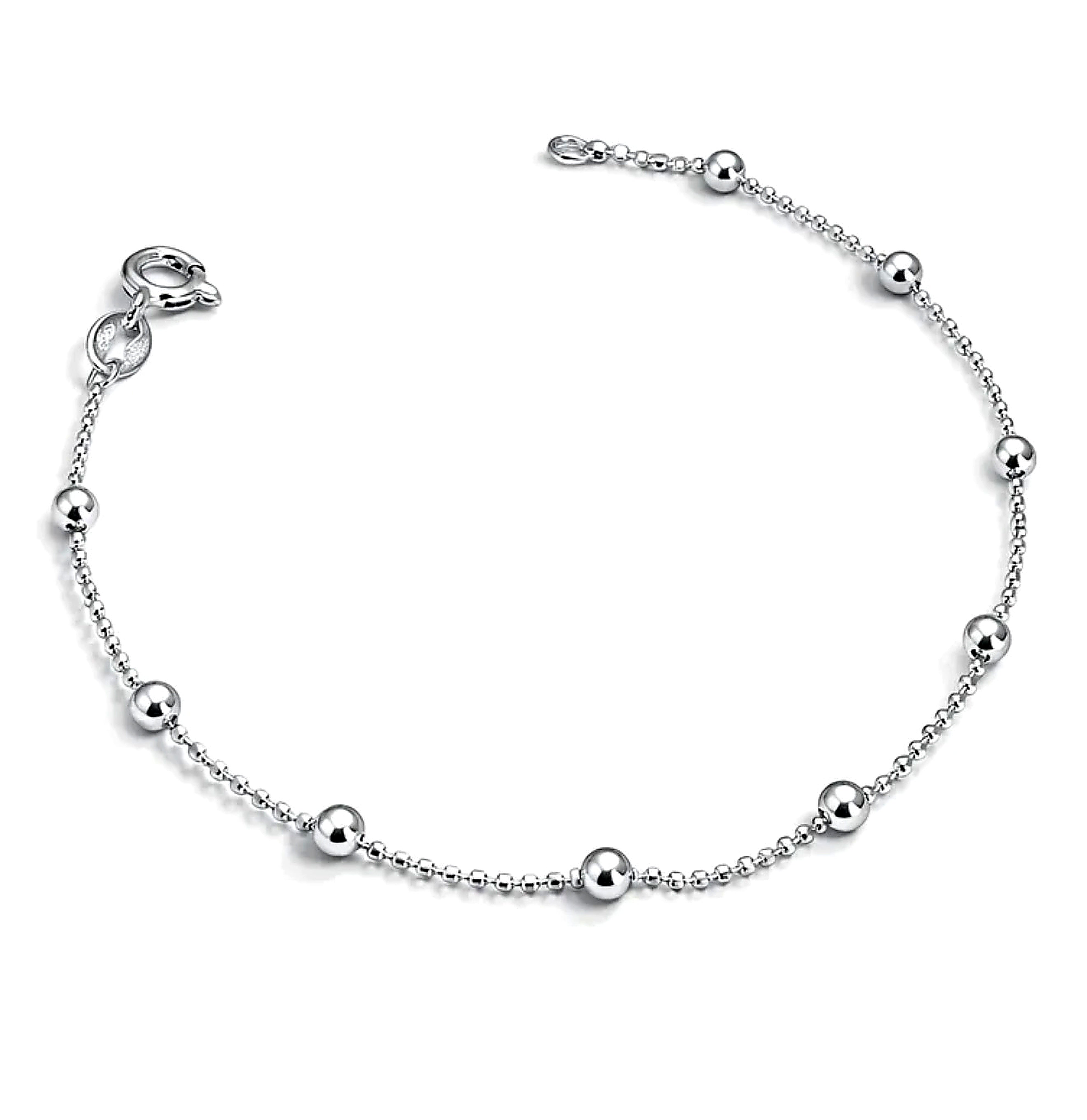 Pulseira Flora em Prata 925