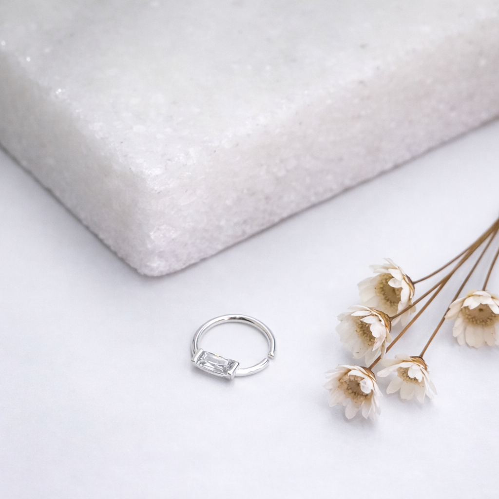 Piercing Daith - Vick em Prata 925