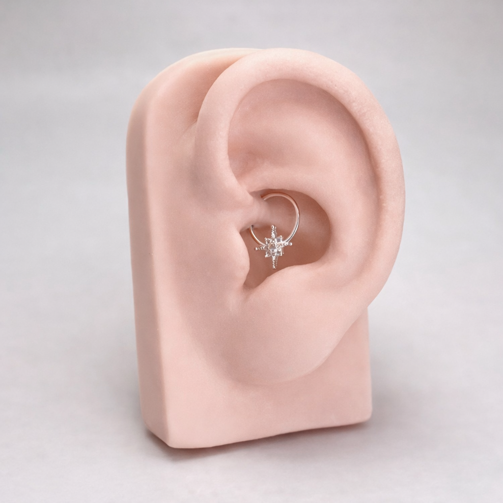 Piercing Daith - Ale em Prata 925