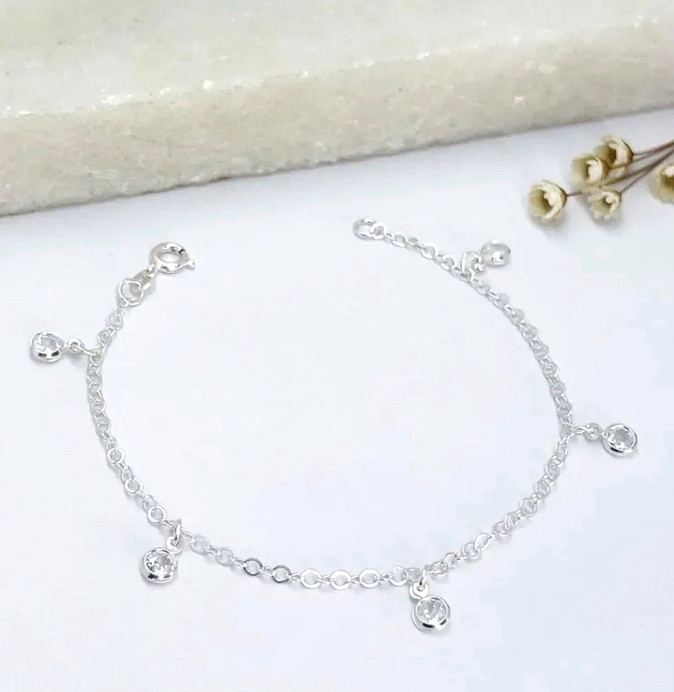 Pulseira Caroline em Prata 925