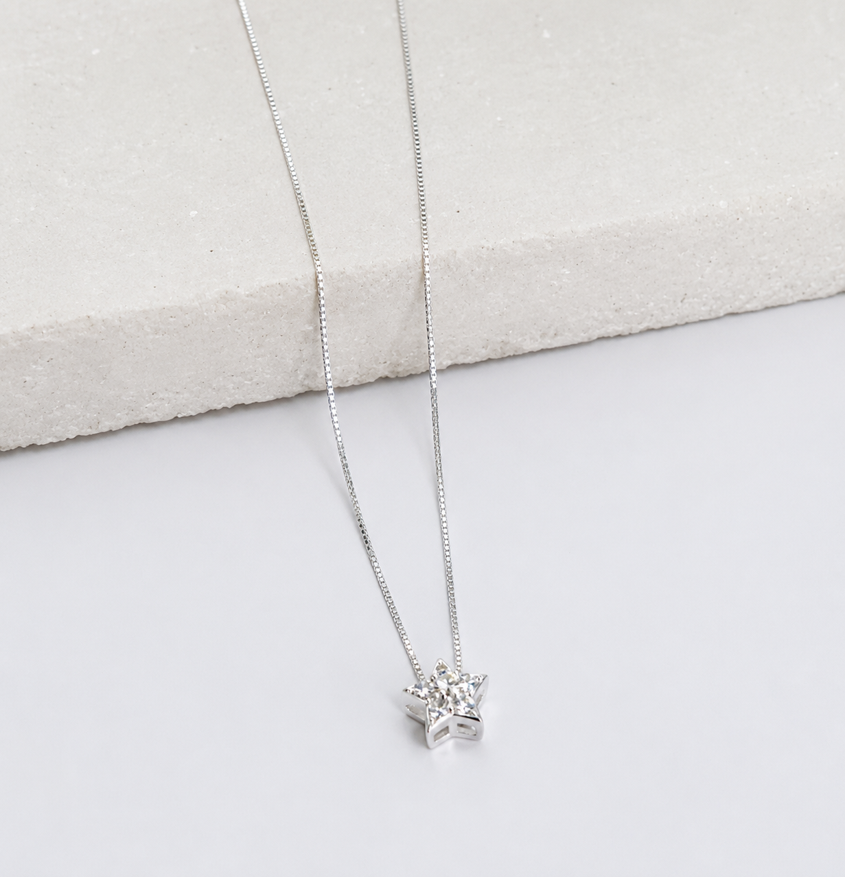 Colar Estrela em Prata 925