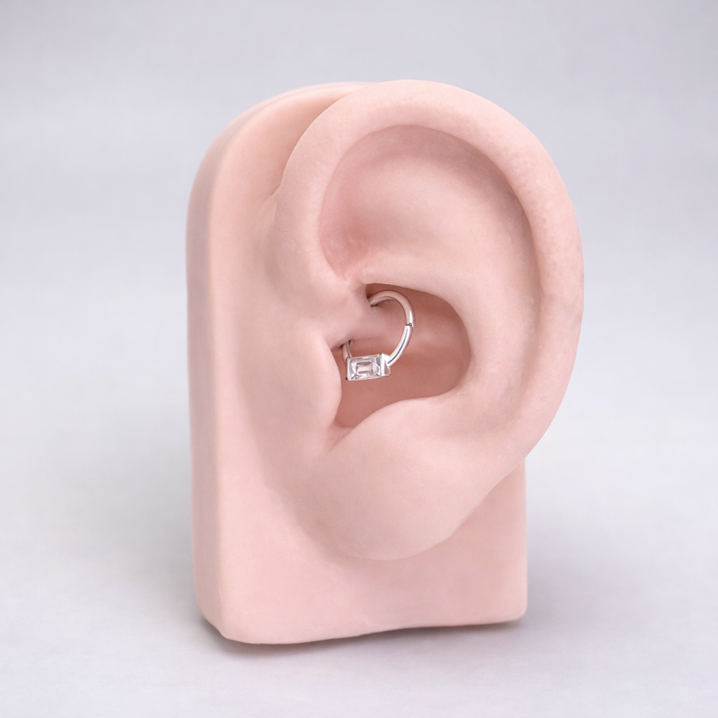 Piercing Daith - Vick em Prata 925