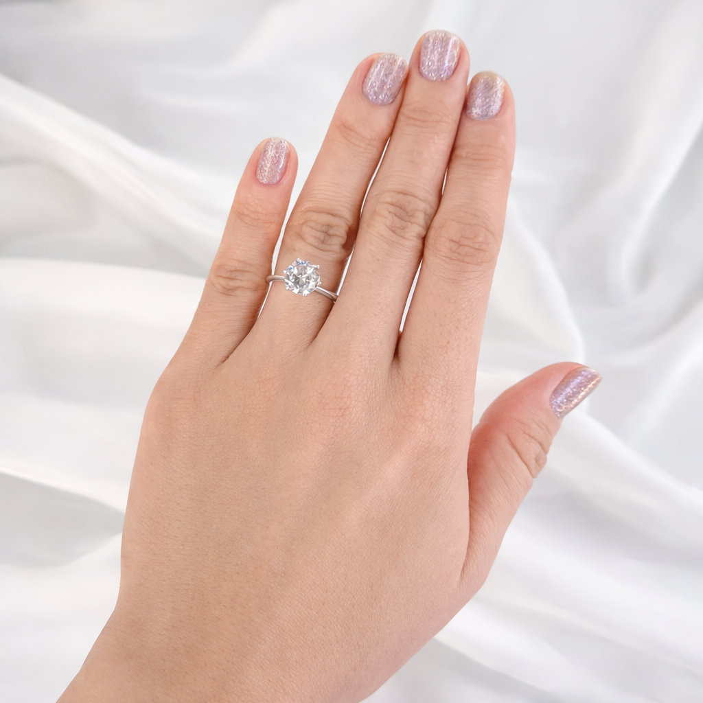 Anel Arya em Prata 925