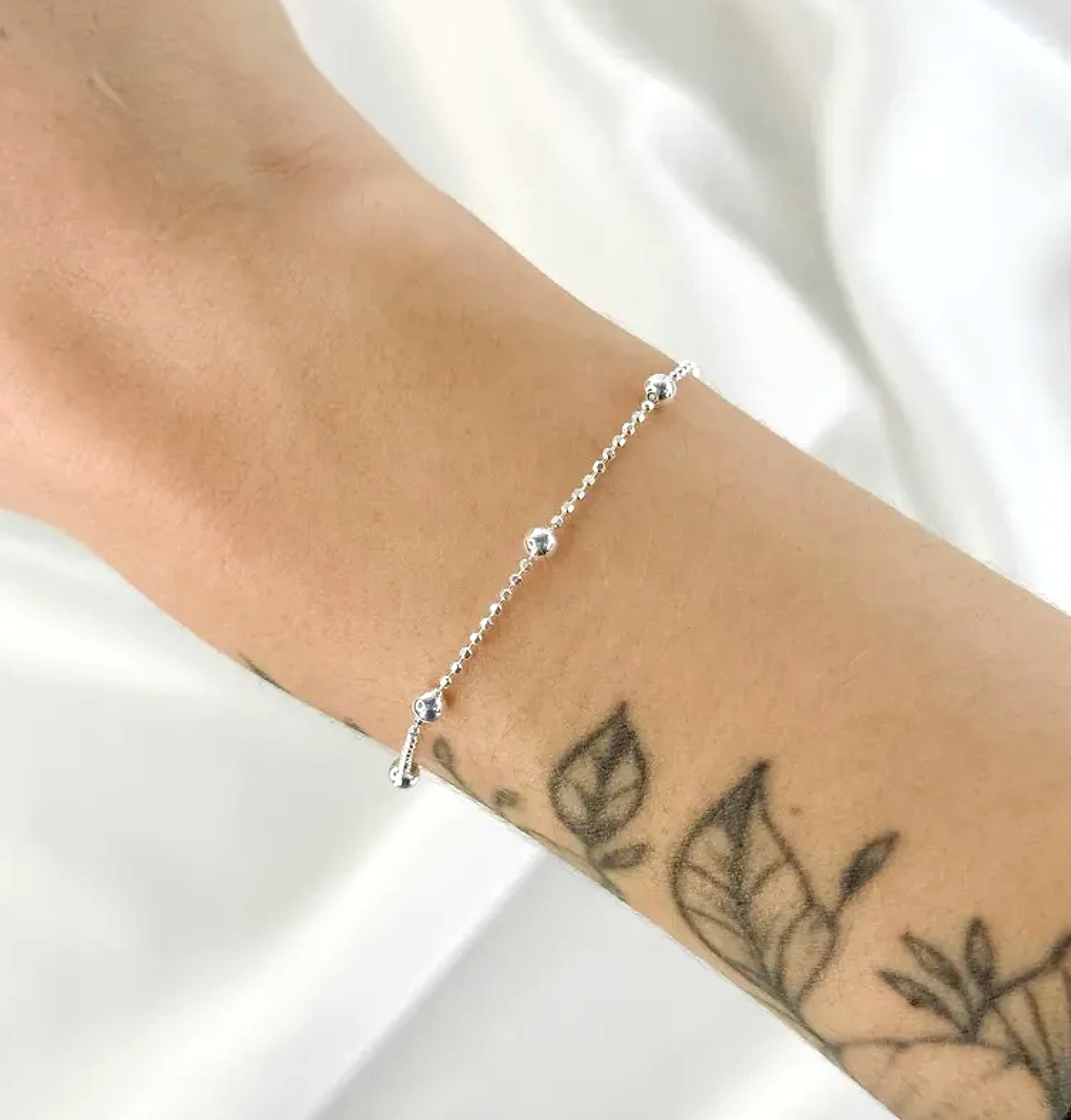 Pulseira Flora em Prata 925