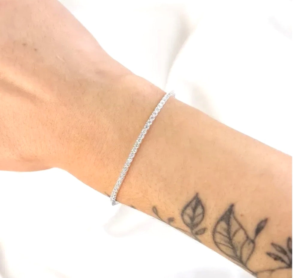 Pulseira Riviera em Prata 925