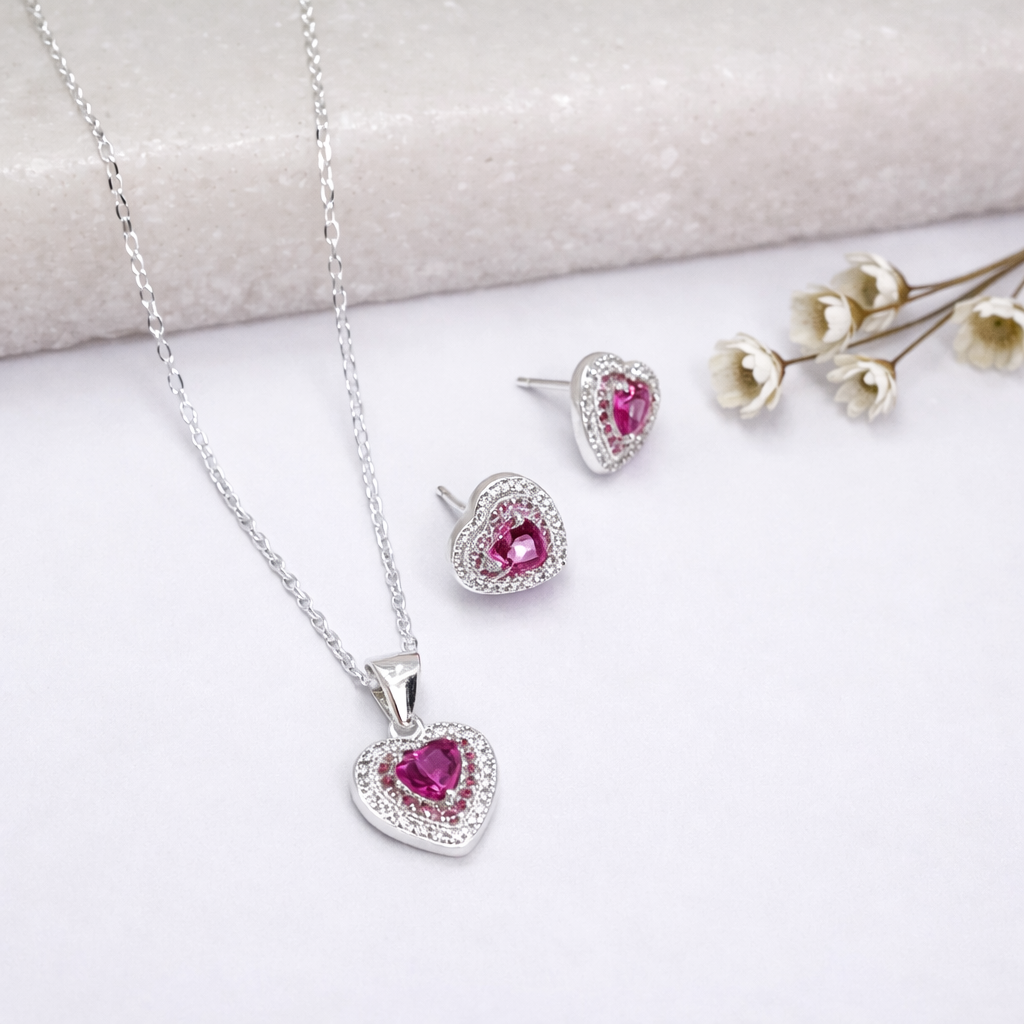 Conjunto Laura em Prata 925