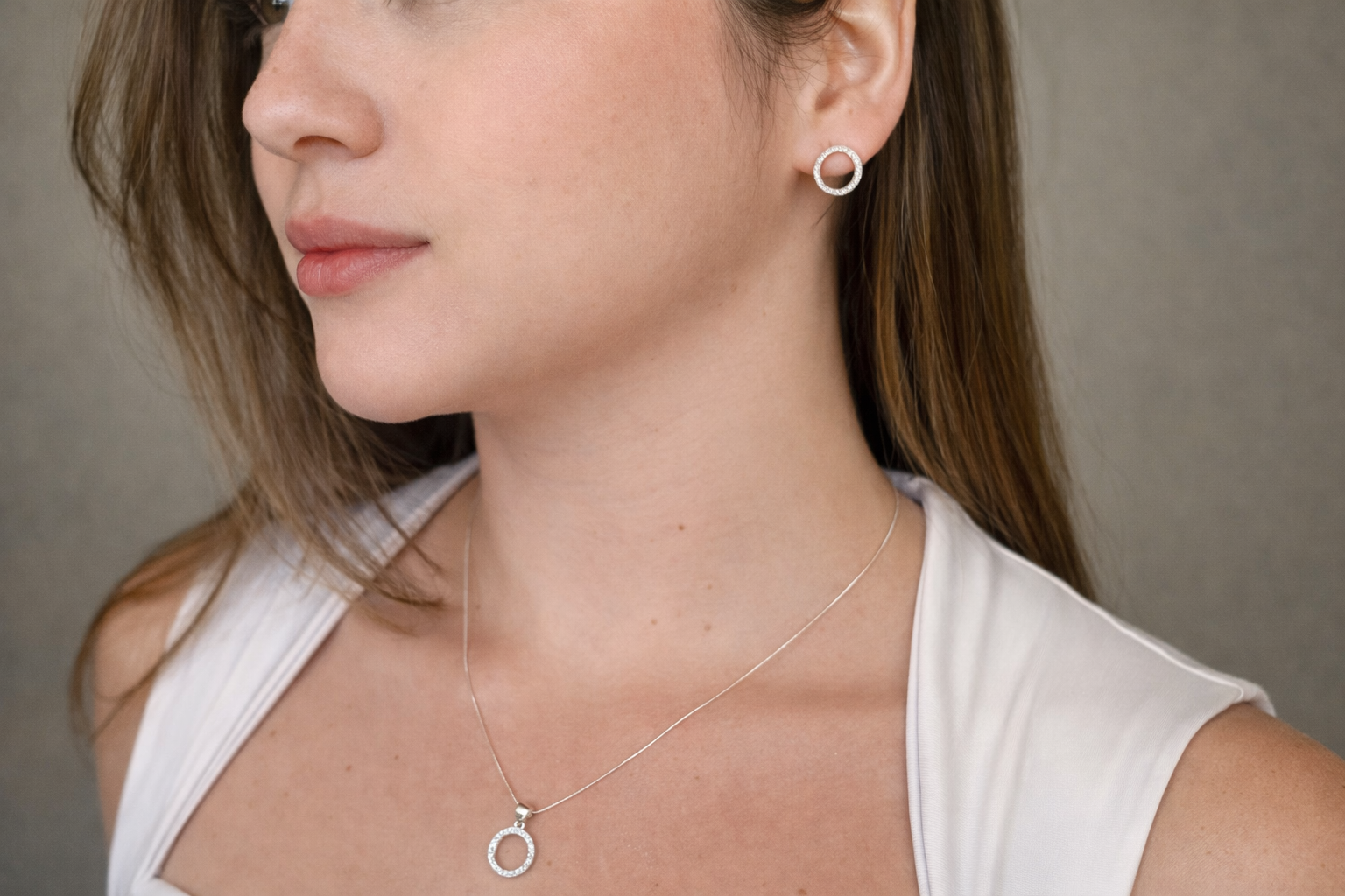 Conjunto Ju em Prata 925