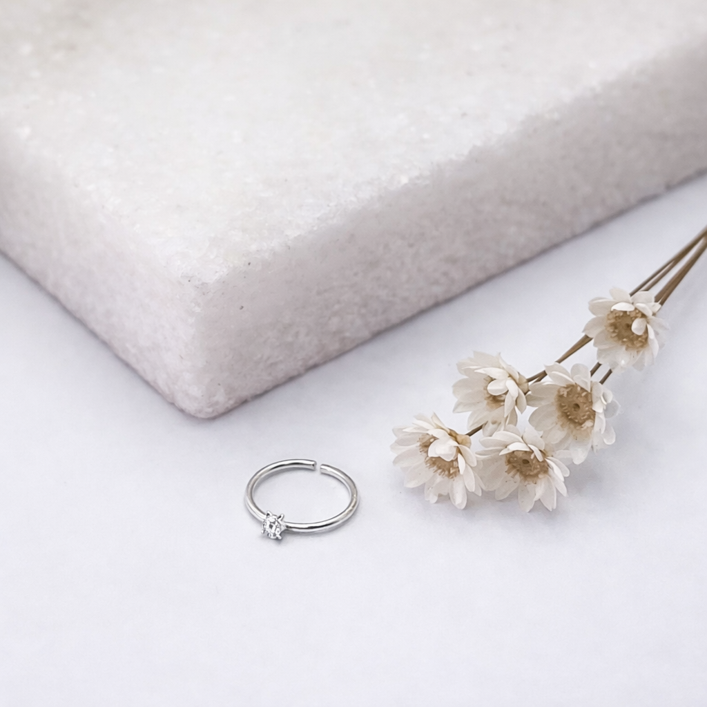 Piercing para nariz - Mia em Prata 925